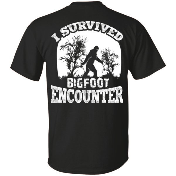 New Bigfoot encounter t-shirts