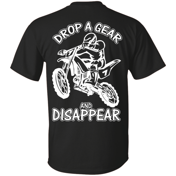 Dirtbike Drop A Gear T-Shirt