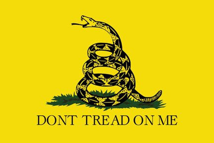 Dont tread on me poster 36 x 24