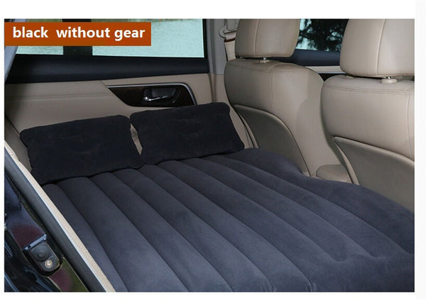Universal car backseat mattress inflatable bed with electric pump